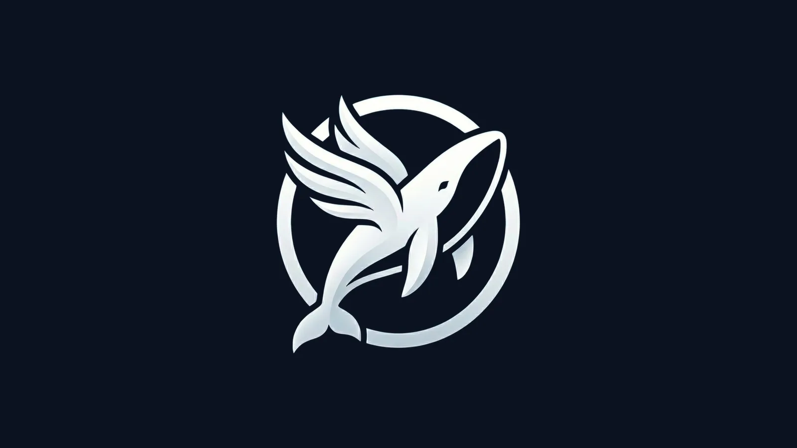 Het logo van FlyWhale, het AI-marketingplatform waar Gold Lemon op draait.